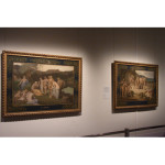 会場風景。
右から≪労働≫と≪休息≫
（©I.HOSOKAWA）